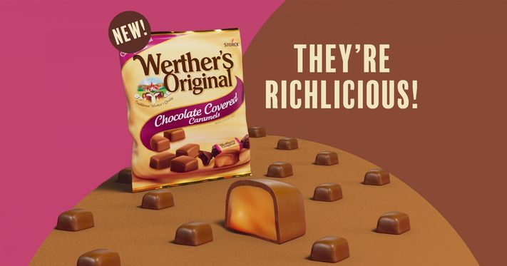 NEW! Werther’s Original Chocolate Covered Caramels