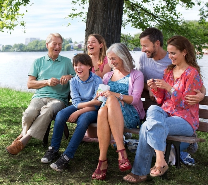 A world full of enjoyment
and zest for life